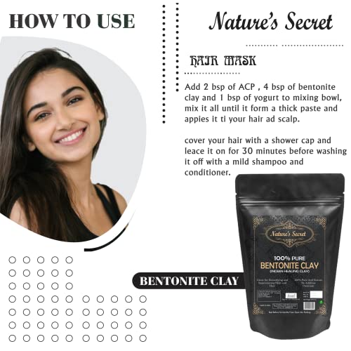 Organic Bentonite Clay Detox Mask | Nature's Secret