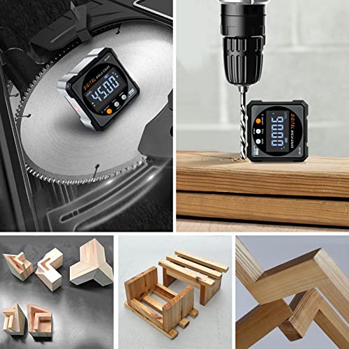 Digital Angle Finder & Magnetic Inclinometer with Electronic Laser