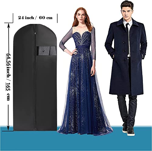 Premium Foldable Garment Bag - Dustproof Suit & Dress Cover (60x165cm)
