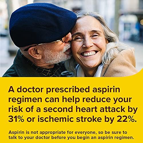 Bayer Aspirin Regimen 81mg: 120 Enteric-Coated Tablets for Pain & Fever Relief