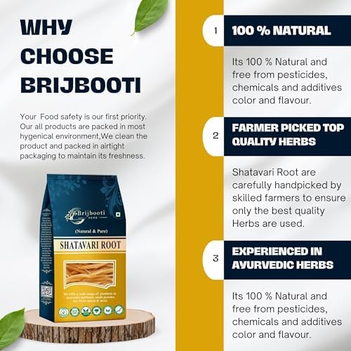 Organic Shatavari Root Powder - Boost Vitality & Wellness