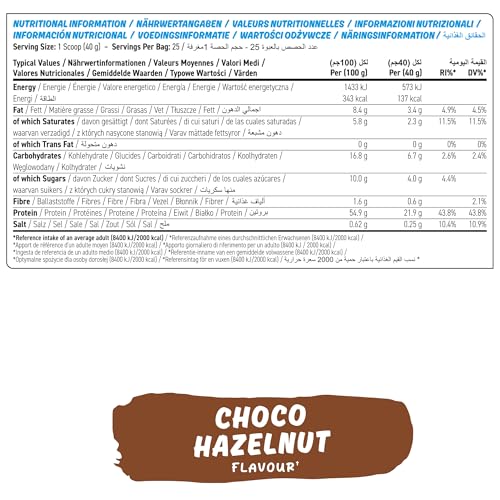 Applied Nutrition Protein Cookie Dough 1kg - High Protein Snack, 22g Protein Per Serving - Low Calorie, Ready-to-Eat Treat - Choco Bueno