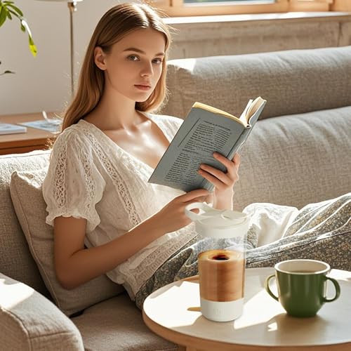 Rechargeable Powder Blender Shaker Cup | 450ml Portable Cocktail Mixer (Studio Trek)