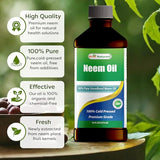 Best Naturals 100% Pure Neem Oil - Cold Pressed & Unrefined, 16 fl oz
