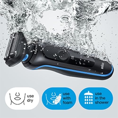 Braun Series 5 51-B1000s Electric Shaver - Wet & Dry, Rechargeable