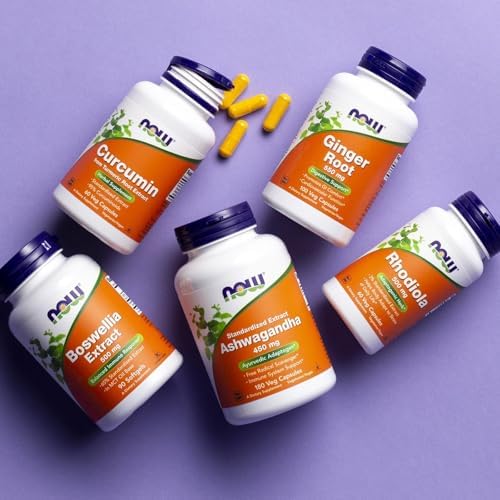 NOW Foods, Standardized Extract Ashwagandha, 450 mg, 180 Veg Capsules