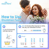 Easy@Home 100 Pack Ovulation Test Strips (FSA Eligible) with Premom App Integration