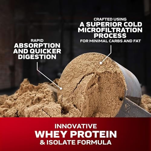 Muscletech, Nitro Tech, 100% Whey Gold, Whey Protein Powder, Double Rich Chocolate, 8 lbs (3.63 kg)