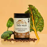 Terra Origin, Greens Superfoods, Coffee, 8.47 oz (240 g)