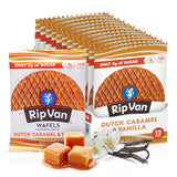 Rip Van Low Sugar Dutch Caramel & Vanilla Wafers (12 Pack)