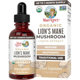 MaryRuth Organics Lions Mane Mushroom Supplement | USDA Organic | 1 oz