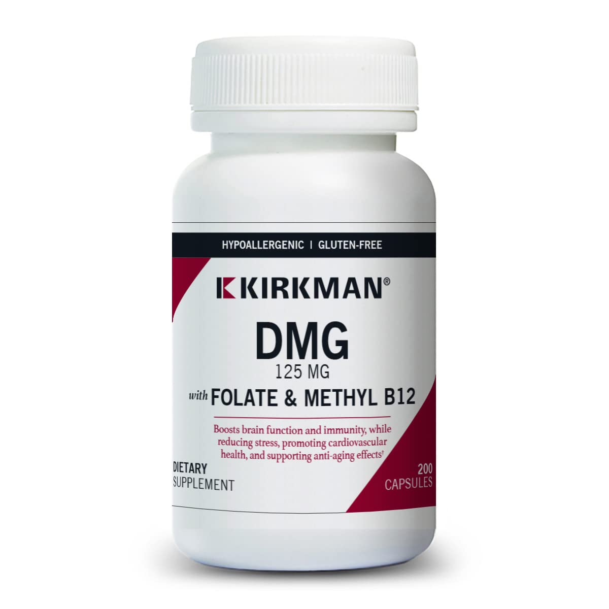 Kirkman DMG with Folinic Acid & Methyl B-12 - Hypoallergenic Immune and Neurological Support