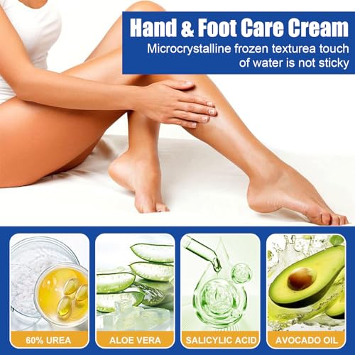 WINDALY® Intensive Hydrating Urea Foot & Hand Cream with 60% Urea & 2% Salicylic Acid