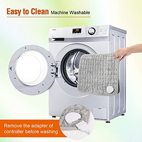 AMINAC Electric Heating Pad - Back, Neck & Shoulder Pain Relief (12x24 inches)