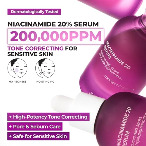 JUMISO Niacinamide 20% + Glutathione + TXA Serum - Korean Brightening Face Serum