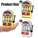 BigOtters Mini Slot Machine Toy – 4PCS Lucky Bank for Vegas Night Party Decor