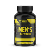 Body Builder Super Men's Multivitamin - Energy, Stamina & Immune Support - Gluten-Free, Soy-Free, Non-GMO – 60 Capsules