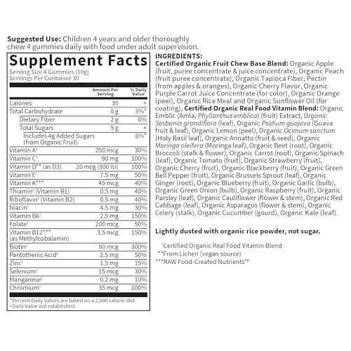 Garden of Life MyKind Organics Kids Multi Gummy Bears - 120 Count