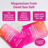 Pink Stork Pregnancy Bath Flakes - Magnesium & Dead Sea Salts - 2 lbs (907g)