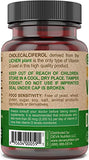 Deva Vegan Vitamin D3 1000 IU - 90 Count for Bone & Immune Health