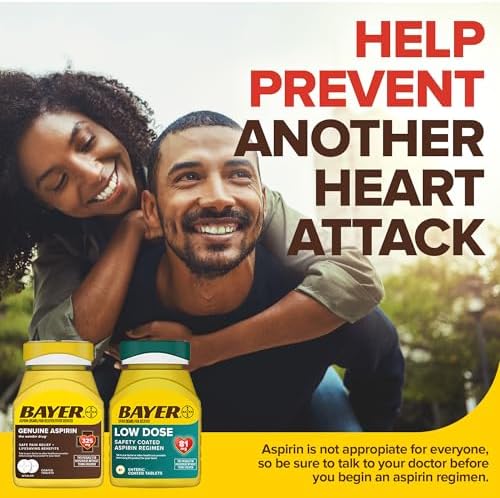 Bayer Aspirin: 300ct 81mg + 2ct Travel Pack 325mg