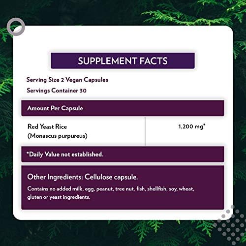 MRM Red Yeast Rice: Support Cardiovascular Health Naturally (60 Capsules)