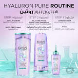 L’Oréal Paris Elvive Hyaluron Pure Purifying Shampoo for Oily Hair - 400ML
