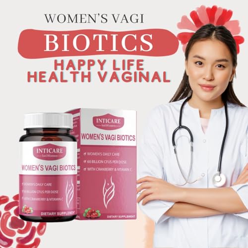 IntiWoman Women's Vagi Biotic - Probiotic for Feminine Health