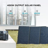 Portable Solar Panel Power Station - EF ECOFLOW 400W Foldable Outdoor Solar Charger