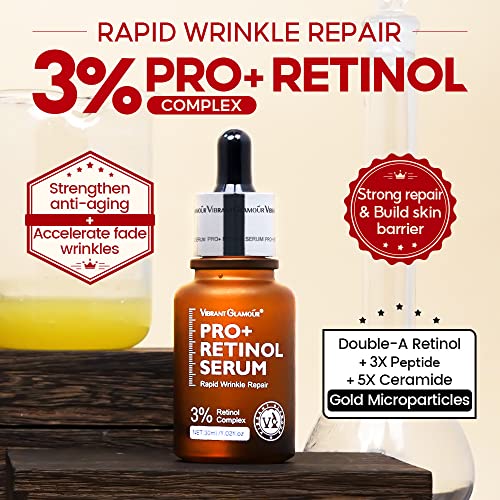 JANGOU & Vibrant Glamour 3% Retinol Anti-Aging Set