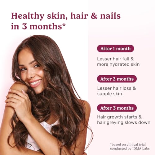 What's Up Wellness Beauty Hair Gummies - No Added Sugar Hair, Skin & Nail Support