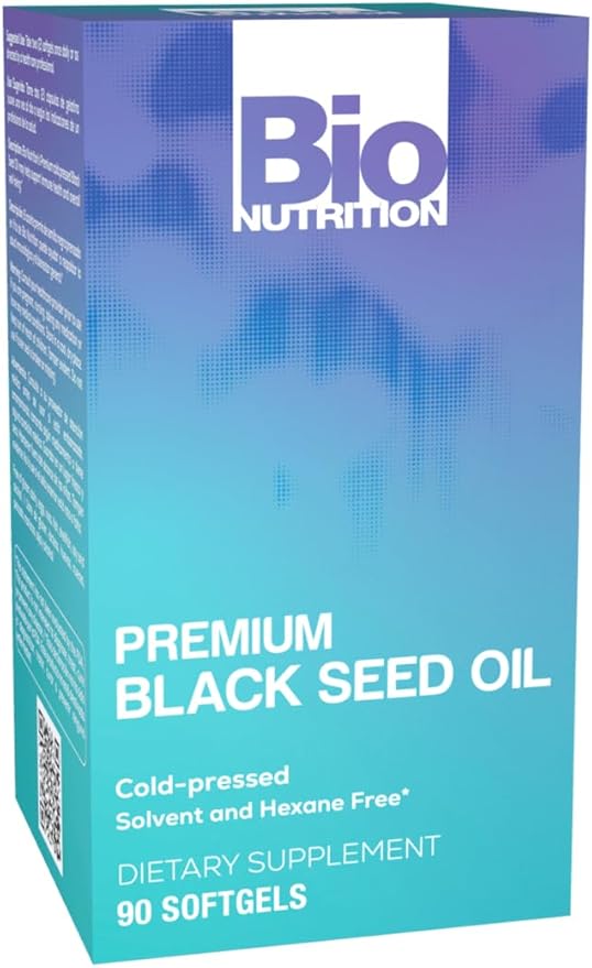 Bio Nutrition Black Seed Oil Softgels - 90 Count - Immune & Digestive Support
