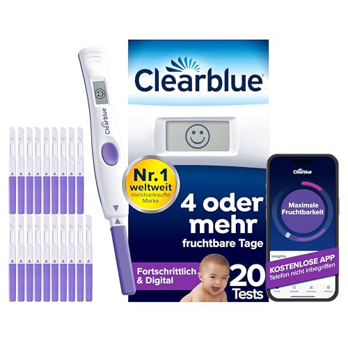 Clearblue Advanced Digital Ovulation Test Kit - 20 Tests + 1 Holder