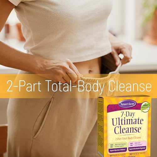 Nature's Secret 7-Day Ultimate Cleanse Set - 2 Part Total Body Reset