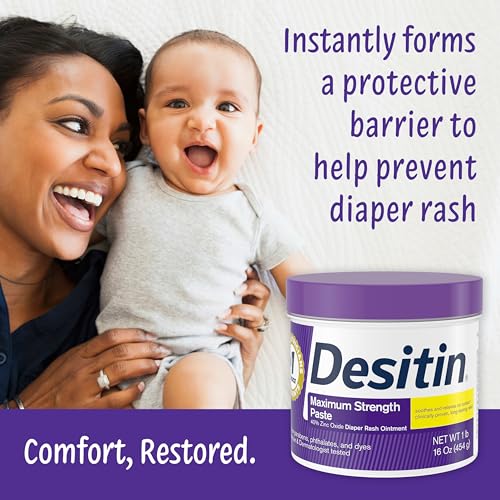 Desitin Maximum Strength Diaper Rash Cream with 40% Zinc Oxide - 16 Oz