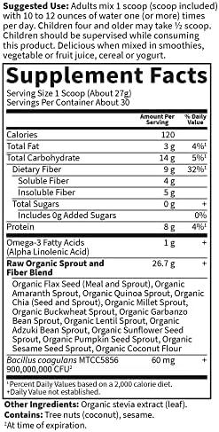 Garden of Life RAW Fiber - Beyond Organic Fiber Supplement
