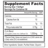 EVLution Nutrition CLA 1000 - Weight Management Support (90 Servings)
