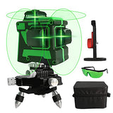 Professional 12-Line Green Light Self-Leveling Cross Marking Laser Level