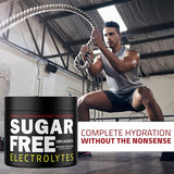 Sugar-Free Electrolytes Fast Hydration Powder - Zero Calorie, Keto-Friendly Electrolyte Blend (Unflavored)