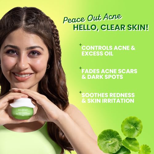 Dot & Key Niacinamide Cica Oil-Free Face Moisturizer for Acne-Prone Skin - 60ml