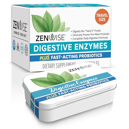 Zenwise Health Digestive Enzymes with Probiotics & Prebiotics - 15 Count