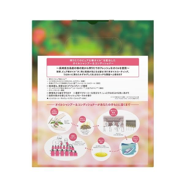 Tsubaki Oil Pump Shampoo & Conditioner Set - 490ml Each | Premium Hair Care for Shine & Repair