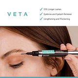 Veta – Lash and Eyebrow Serum – 2-in-1 Lash & Brow Pen – Drug-Free Formula - 1 fl oz