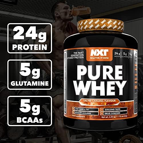 NXT Nutrition Pure Whey Protein: Hydrolyzed, Isolate & Concentrate Blend (2.25kg)