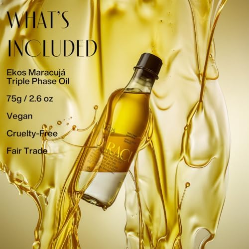 Natura Ekos Maracujá Triple Phase Shower Oil: Calming & Moisturizing