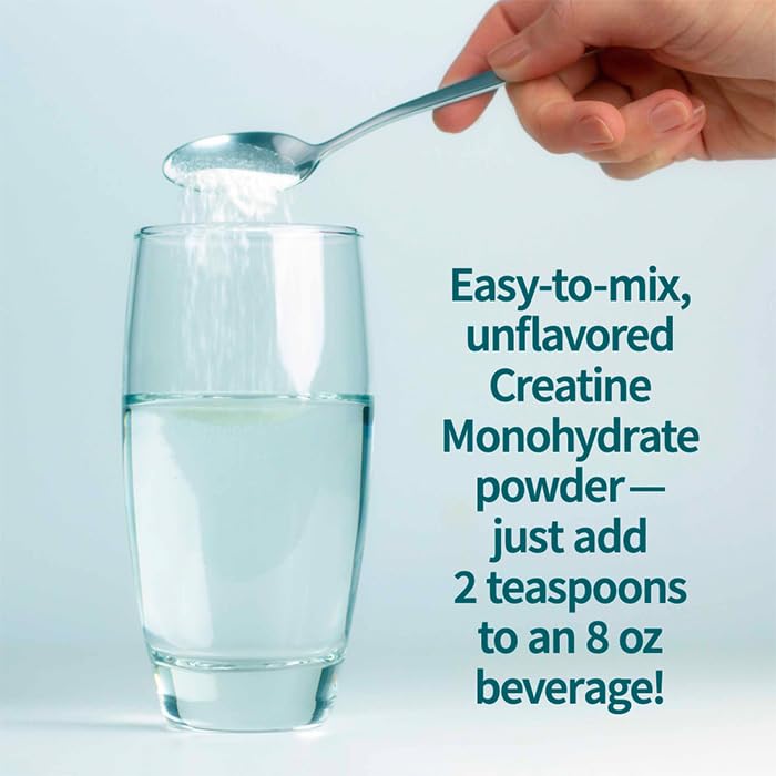 Garden of Life Creatine Monohydrate Powder with Probiotics (60 Servings)