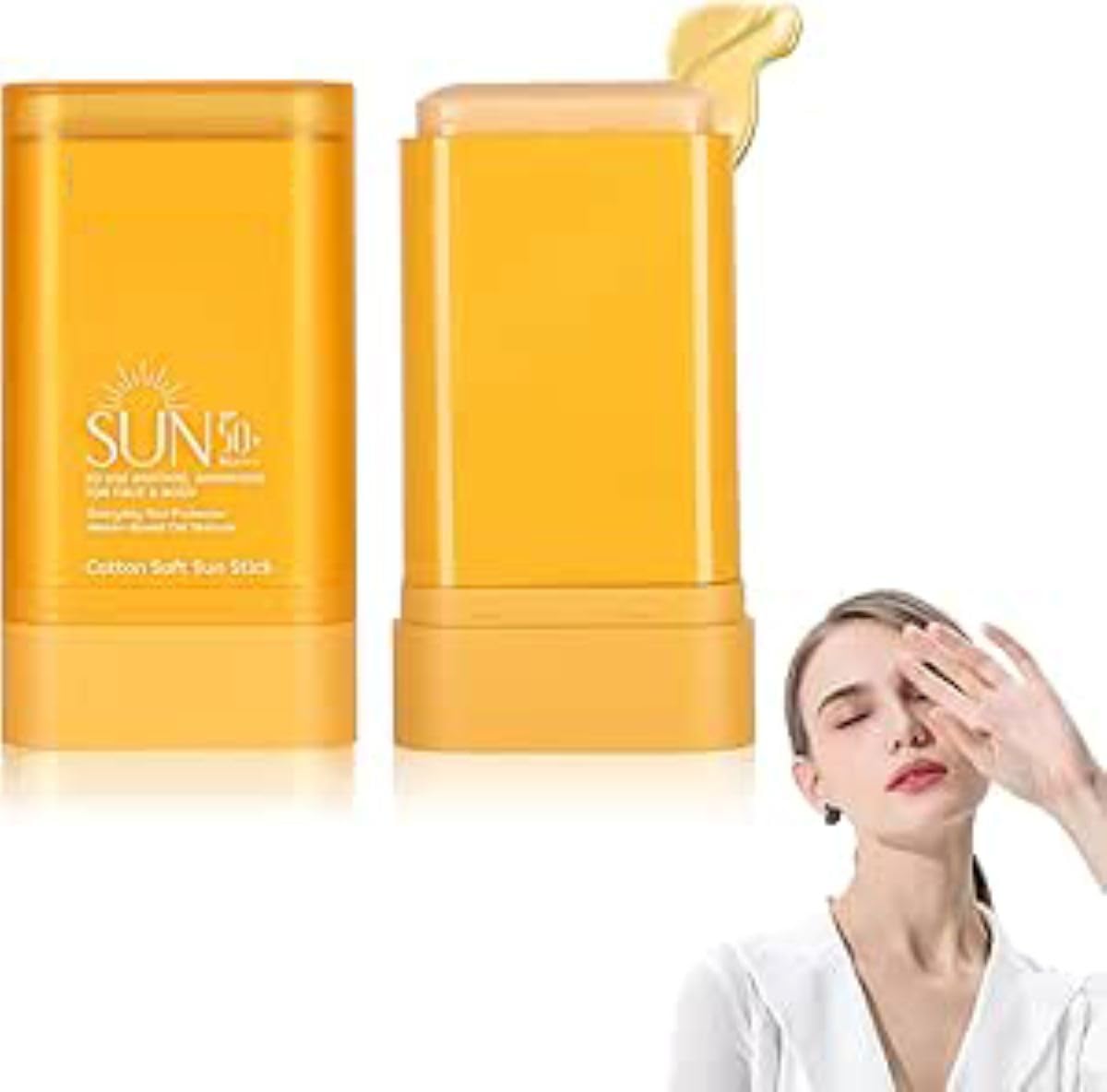 Hepiide Sunscreen Stick SPF50+ PA++++ – Non-Sticky, Sun Protection for Face & Body All Skin Types