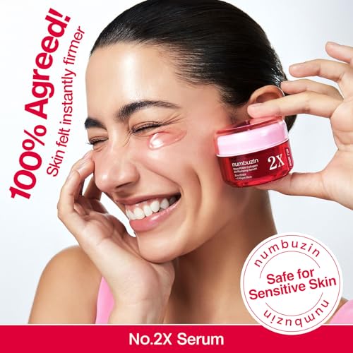 numbuzin No.2X Rose PDRN Collagen 2X Plumping Serum – Hydrating Firming Serum