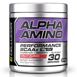 Alpha Amino Performance BCAAs Powder – Fruit Punch – 13.4 oz (381g) – Muscle Support & Recovery