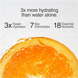 Phizz Electrolyte Multivitamin Hydration Tablets - 18 Vitamins & Minerals, Energy Boost (Orange, 20 Count)